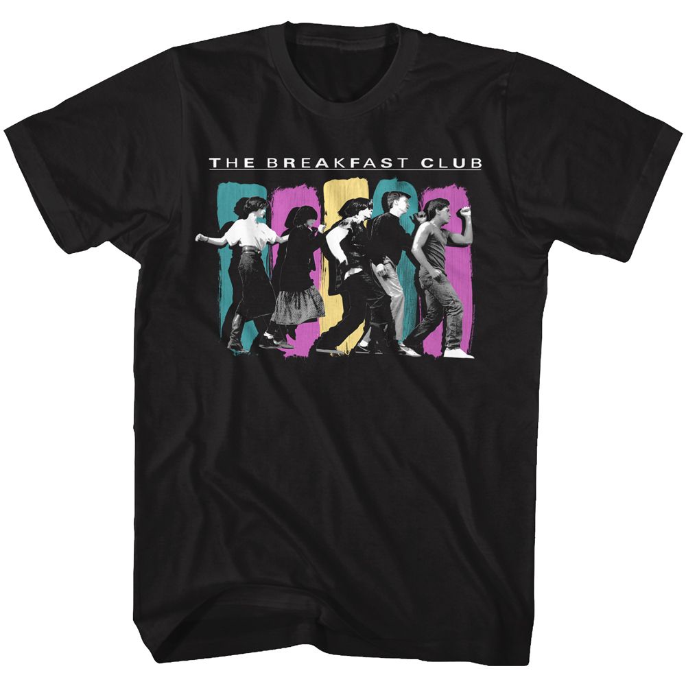 The Breakfast Club Dancing in Motion Black Tall T-shirt