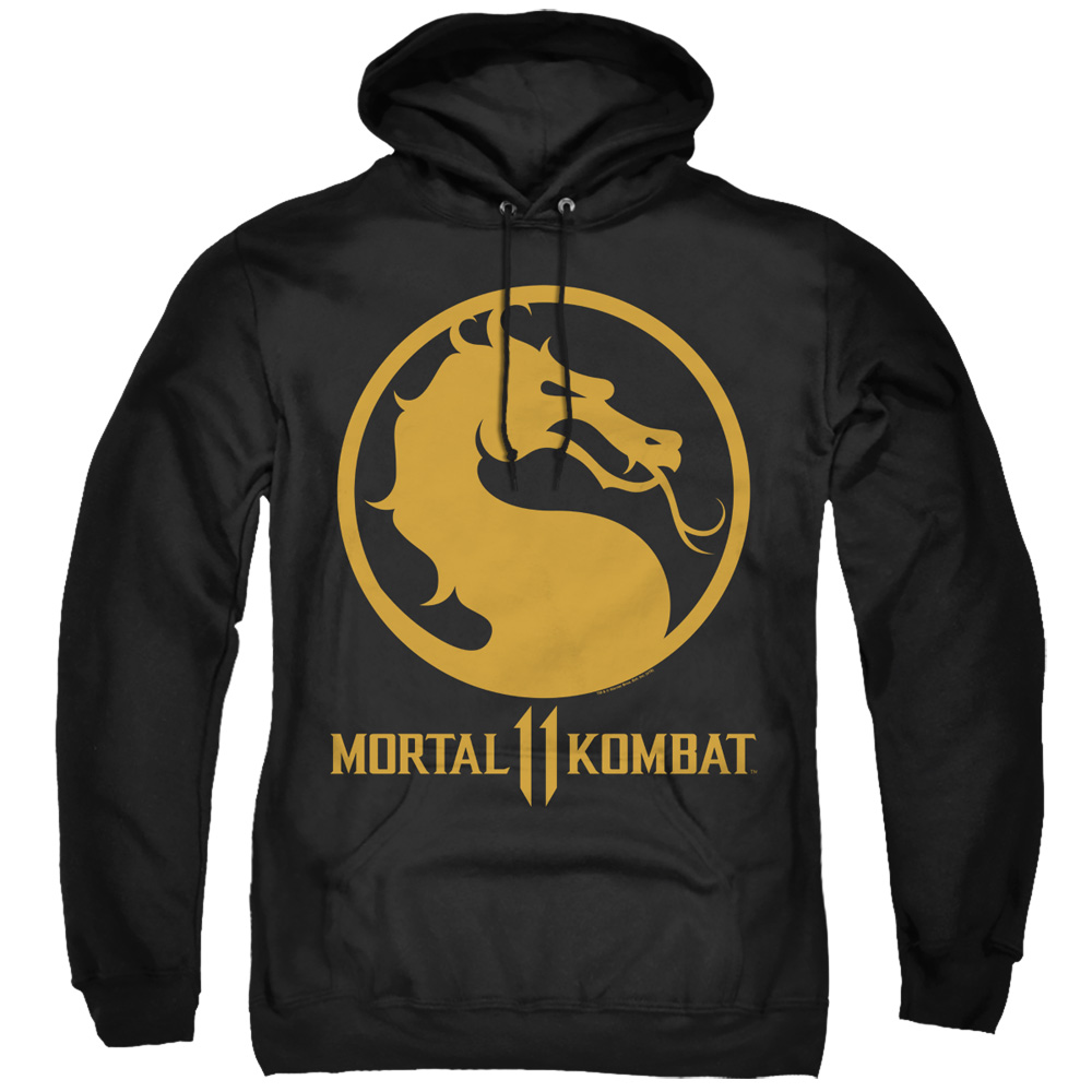 Mortal Kombat 11 Hoodie Dragon Logo Black Hoody eBay