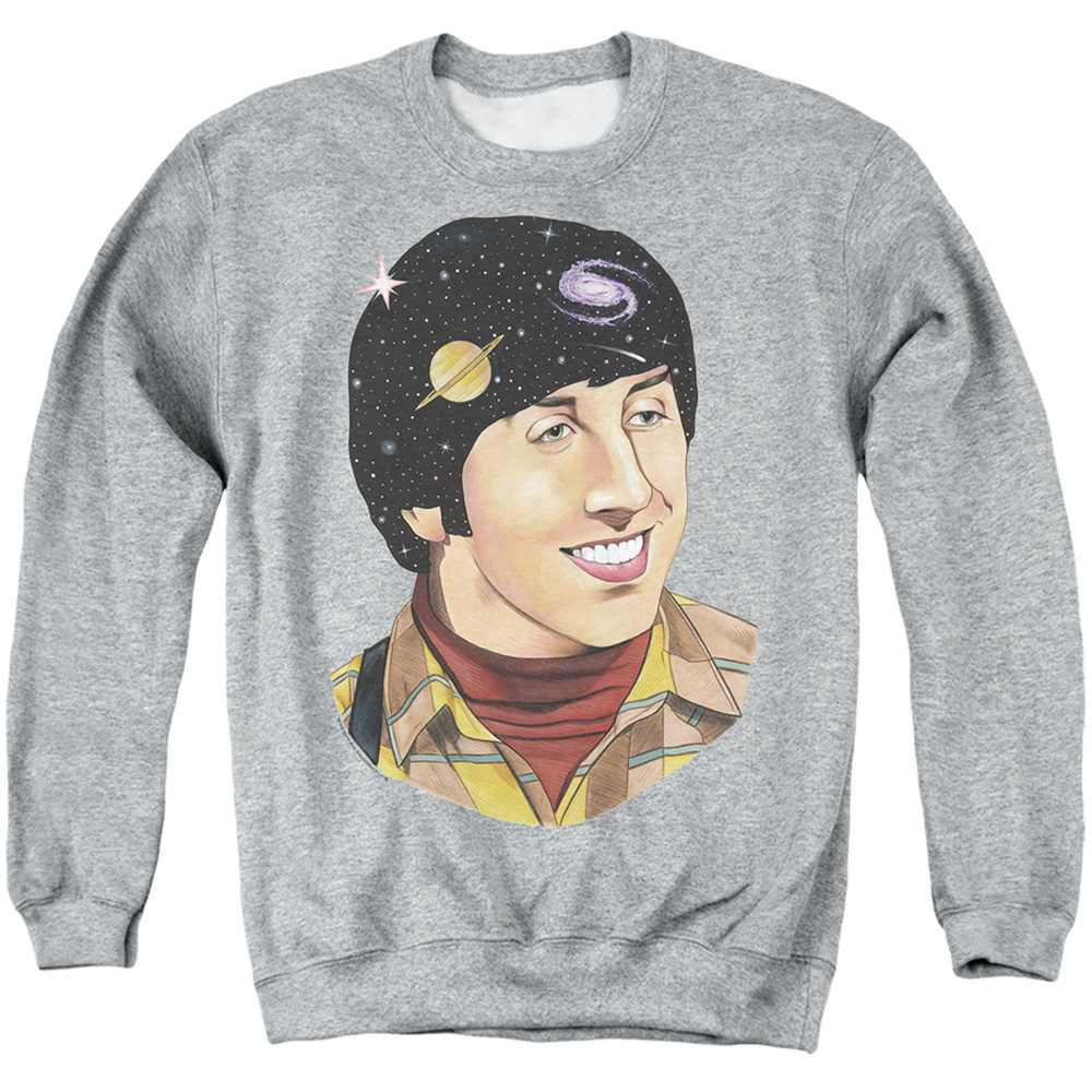 The Big Bang Theory Sweatshirt Howard in Space Athletic Heather
